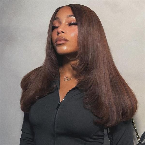 Uniform Medium Brown Blowout Uniform Medium Brown Blowout — Hair Color for Black Women