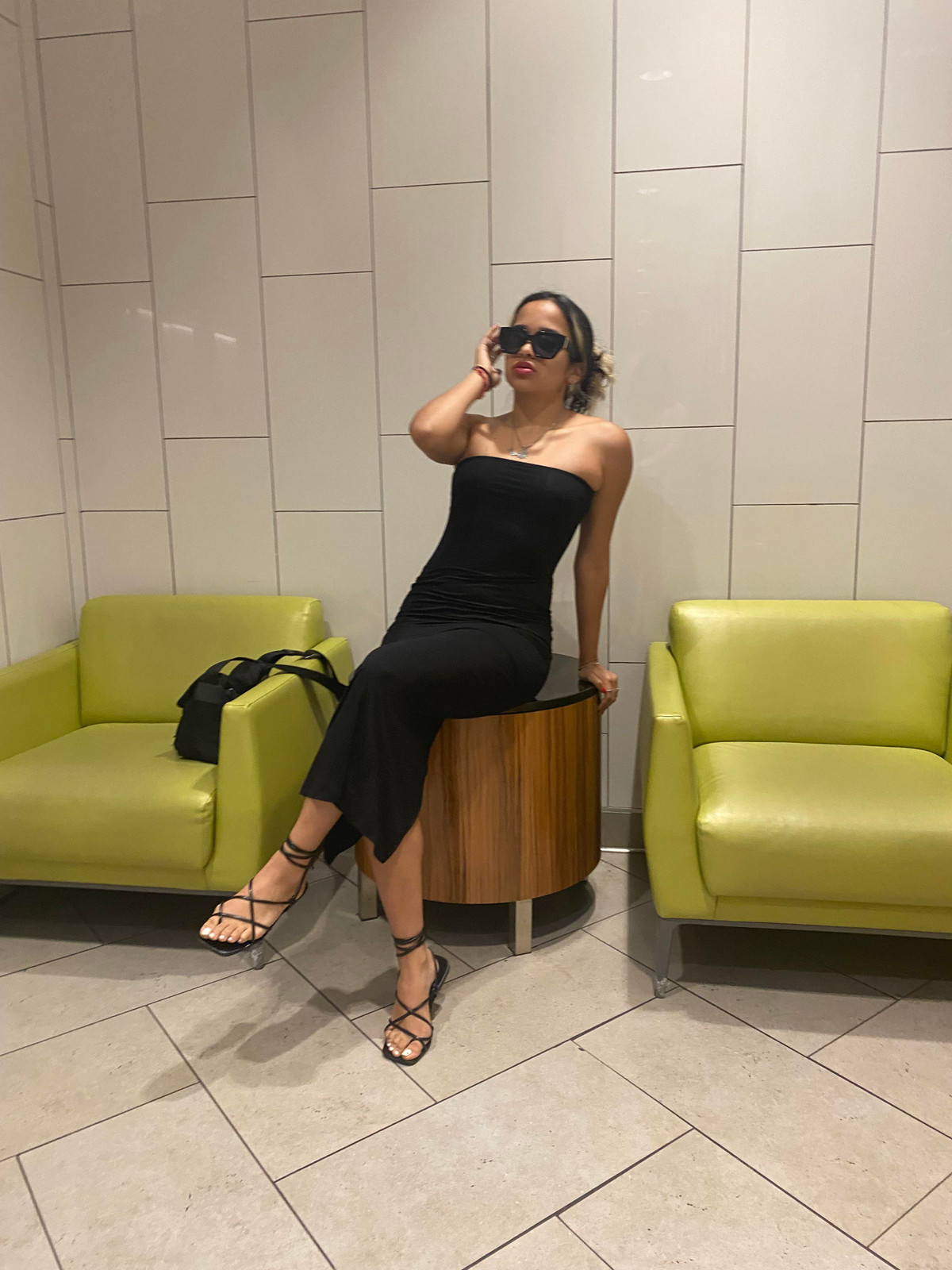 Do strappy sandals go well with this dress or would heels look more suitable? : r/OUTFITS