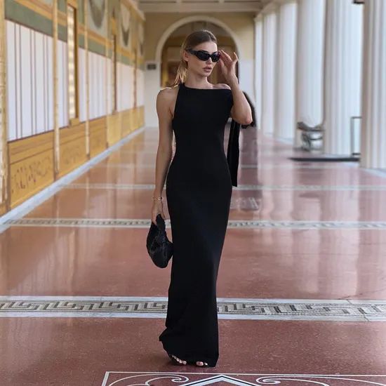 Summer Slim-Fitting Elegant One-Shoulder Party Long Dress for Women - Fashion Dress and Sexy Dress price | Made-in-China.com