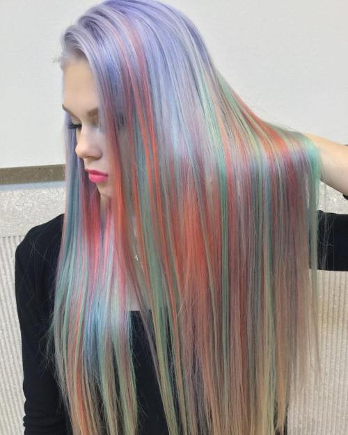 Visual Idea — Holographic Hair