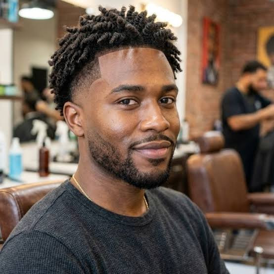 Black Visual Idea — Mid Taper Fade