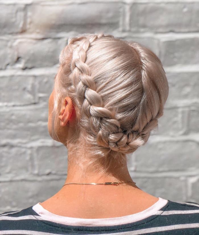 Collarbone-Length Visual Idea Collarbone-Length Visual Idea — Braids for Short Hair
