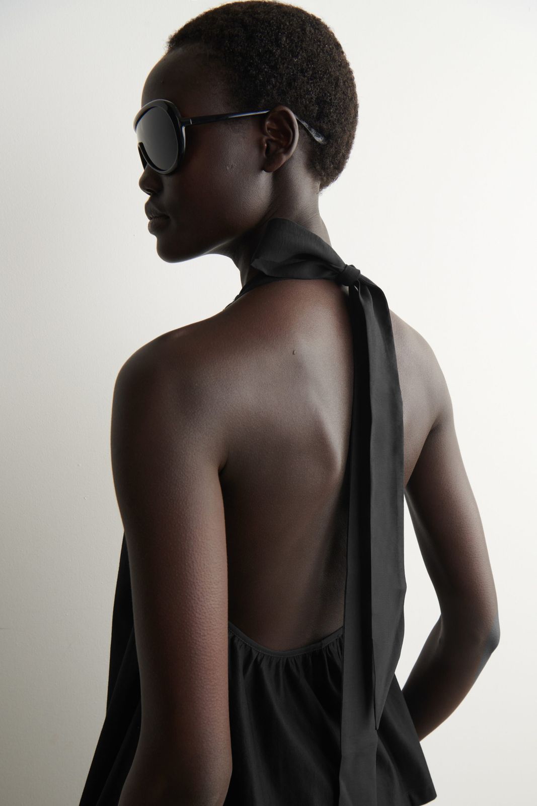 Chic Silk Halter Top for Evening — Halter Tops