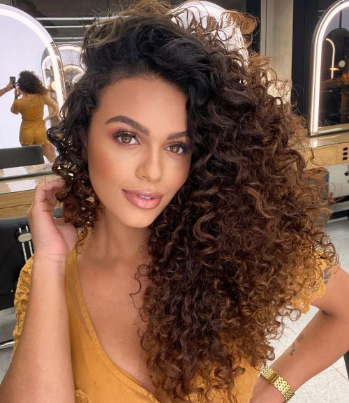 Voluminous Dark Brown Blowout Voluminous Dark Brown Blowout — 2C Hairstyles