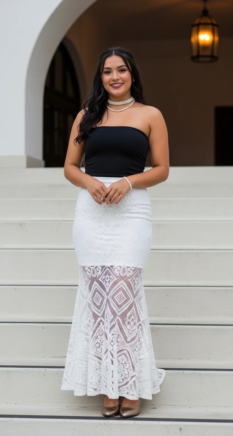 19 Mesh Long Skirt Outfits To Instantly Elevate Your Style