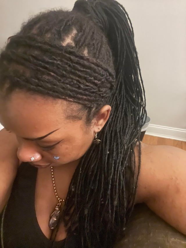 Black Visual Idea — Loc Ponytail