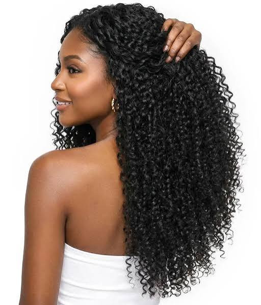 Side Visual Idea — Soft Black Hair