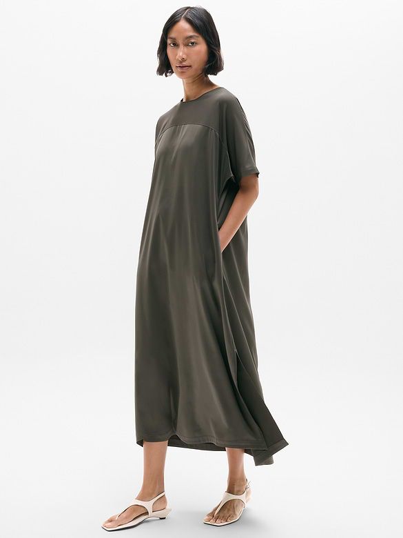 Oversized Jersey Maxi Dress for Ultimate Comfort Oversized Jersey Maxi Dress for Ultimate Comfort — Casual Dresses