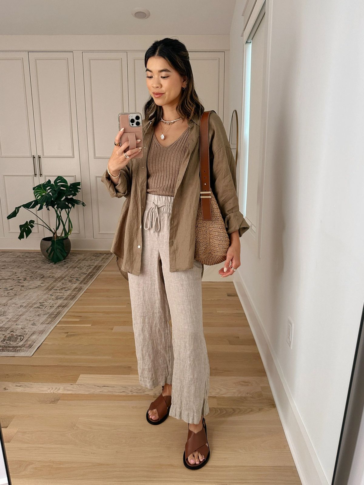 Linen Layers for Relaxed Summer Style — Outfits for Short Women