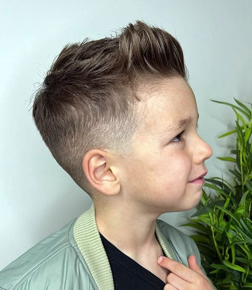 Short On Sides Textured And Spiky On Top Visual Idea Short On Sides Textured And Spiky On Top Visual Idea — Boys Haircuts
