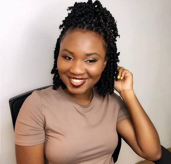 Shoulder-Length Passion Twists Lob — Crochet Braids