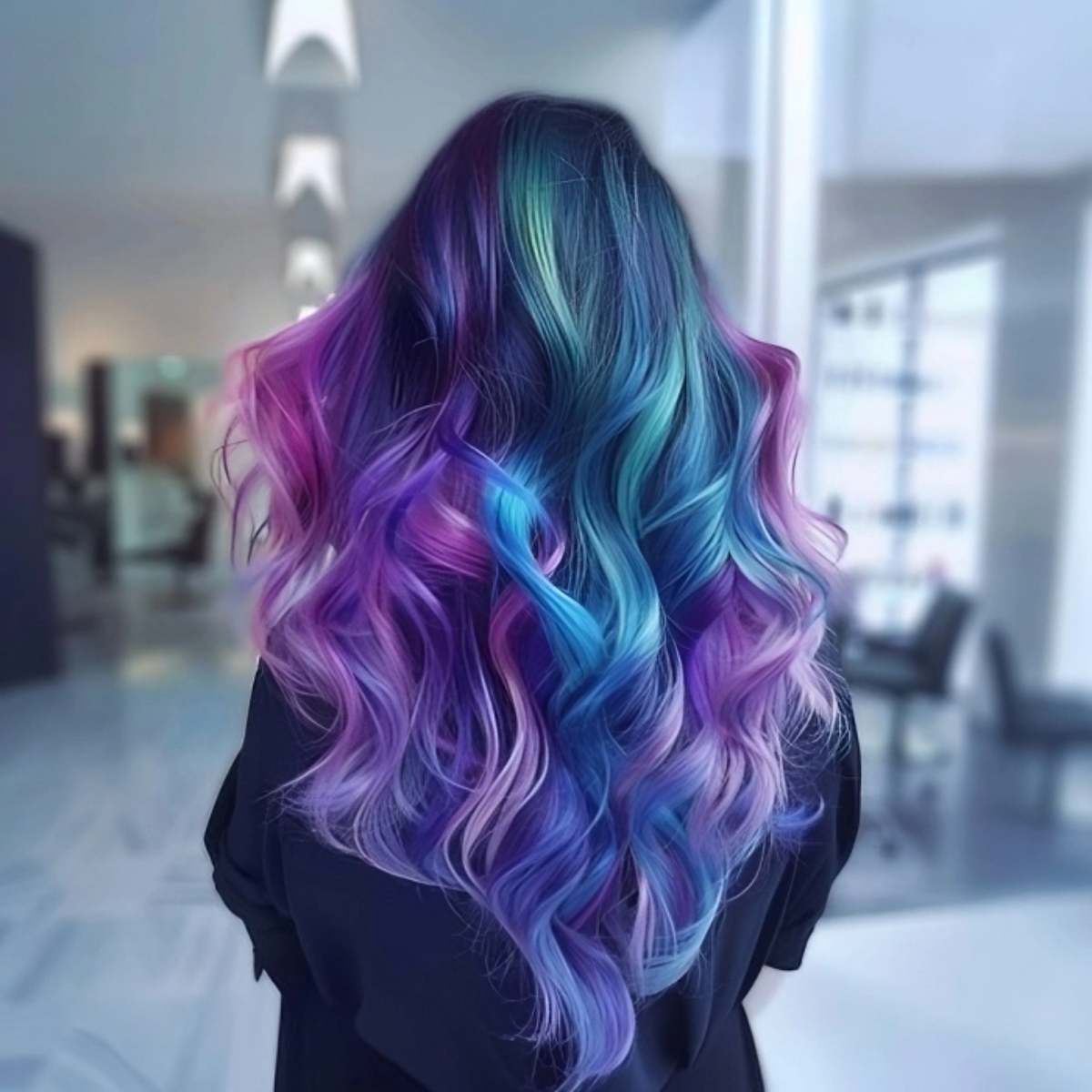 Long Wavy Rich Multi-Dimensional Long Wavy Rich Multi-Dimensional — Galaxy Hair