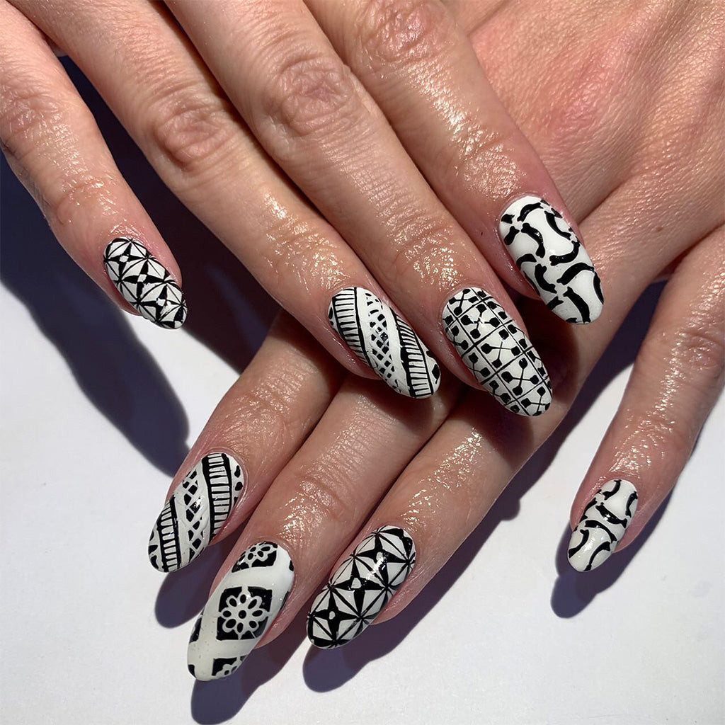Try These Sensational Monochrome Nail Designs for a Stunning Manicure – DTK Nail Supply