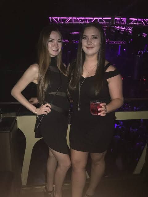 Black Mini Dresses with Sheer Paneling and Cold Shoulder — Vegas Club Outfits