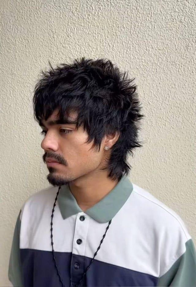Textured Collarbone Shag — Mod Cut