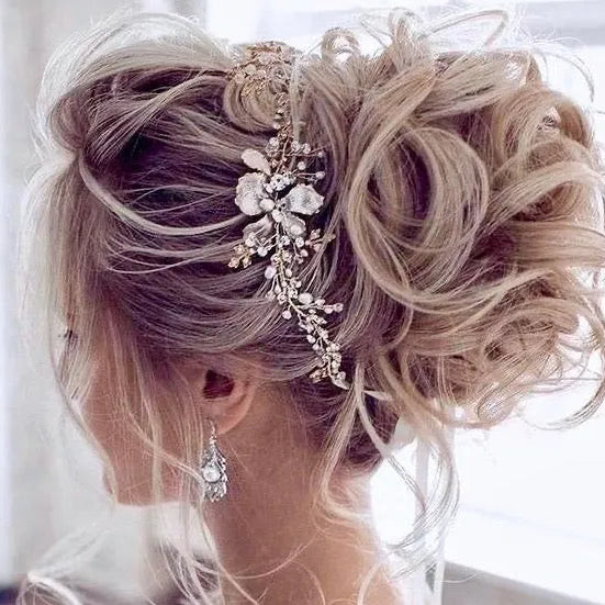 Side View Visual Idea — Bridal Hair Accessories