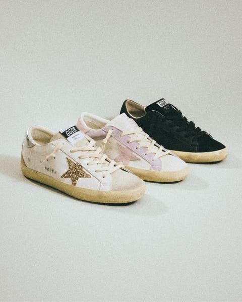 Collection of Golden Goose Sneakers: Neutrals to Pastels — Golden Goose Outfits