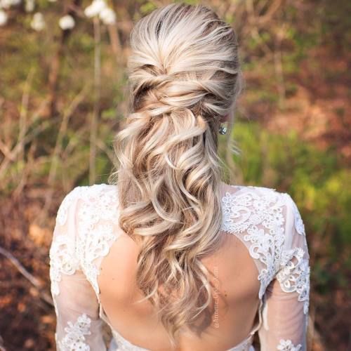Blonde With Highlights Visual Idea Blonde With Highlights Visual Idea — Half Up Half Down Long Hair
