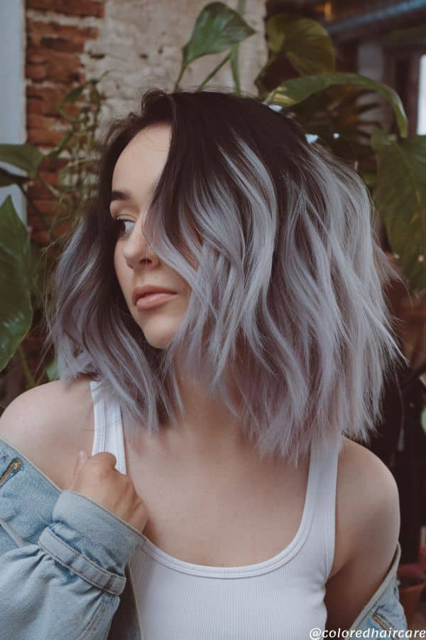 Bob Visual Idea Bob Visual Idea — Lavender Hair