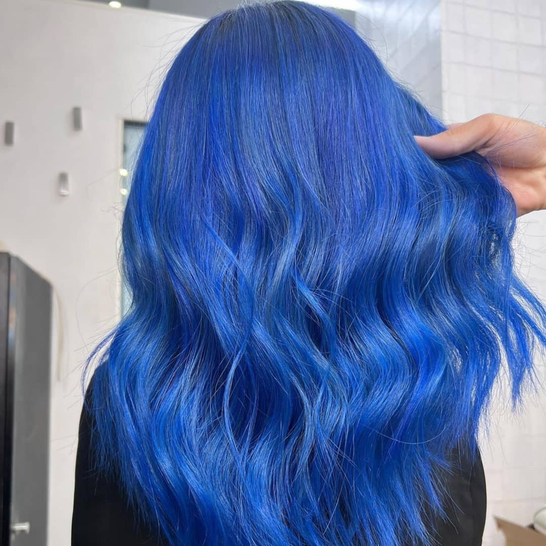 Royal Blue Visual Idea Royal Blue Visual Idea — Royal Blue Hair