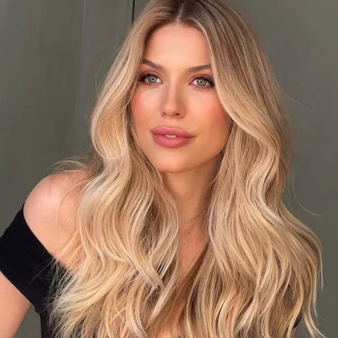 Sun-Kissed Blonde Balayage Visual Idea — Blonde Hair Colors