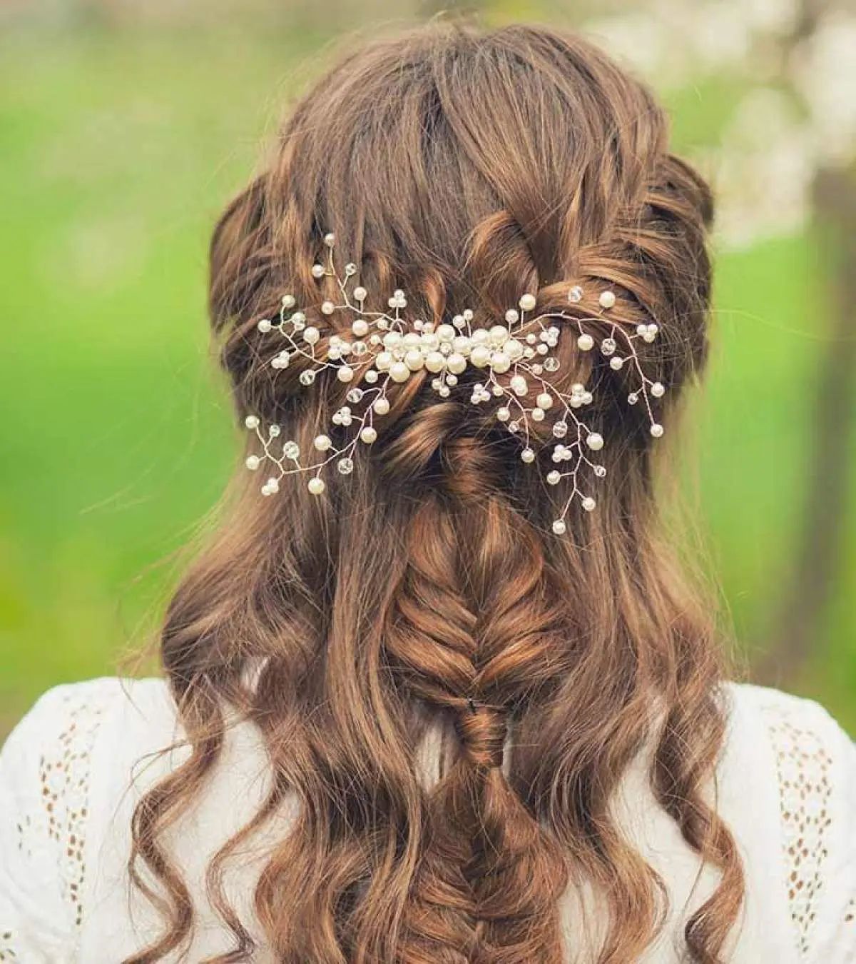 Dark Brown With Subtle Highlights Visual Idea Dark Brown With Subtle Highlights Visual Idea — Wedding Hairstyles for Curly Hair