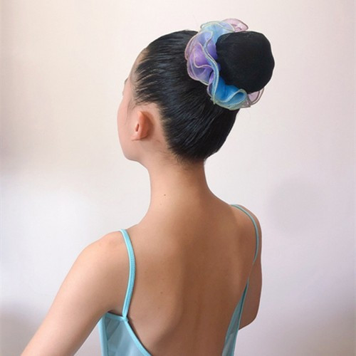 Dark Brown Bun with Decorative Band Dark Brown Bun with Decorative Band — Ballet Hairstyles