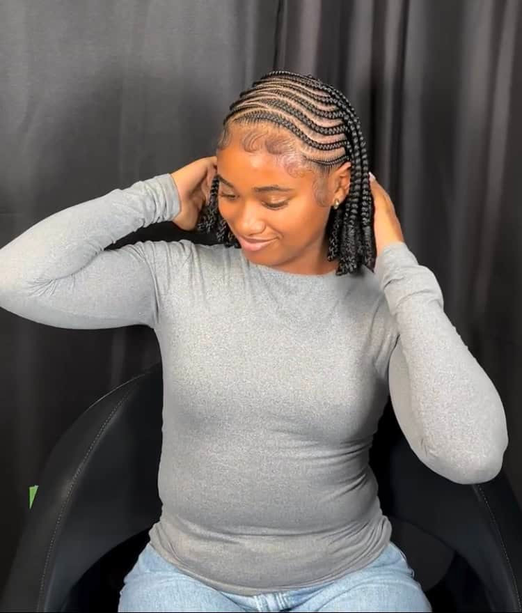 Bob Visual Idea Bob Visual Idea — Braided Bob