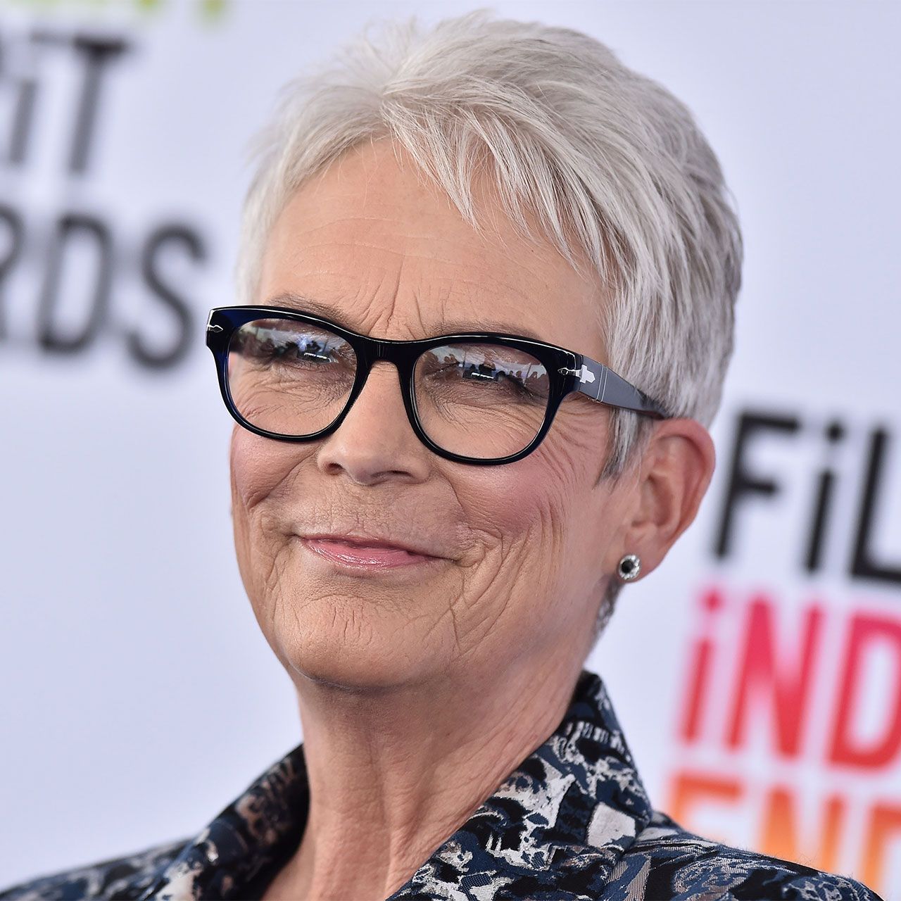 Grey Visual Idea — Hairstyles with Glasses