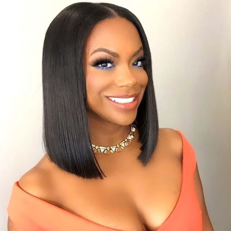 Sleek Chin Length Bob Sharp Blunt Cut Sleek Chin Length Bob Sharp Blunt Cut — Bob Wig Styles