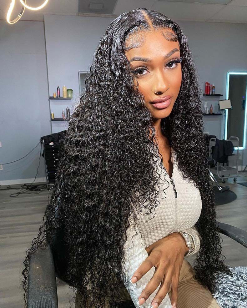 Long Layered Cascading Curls Long Layered Cascading Curls — Curly Wig Styles