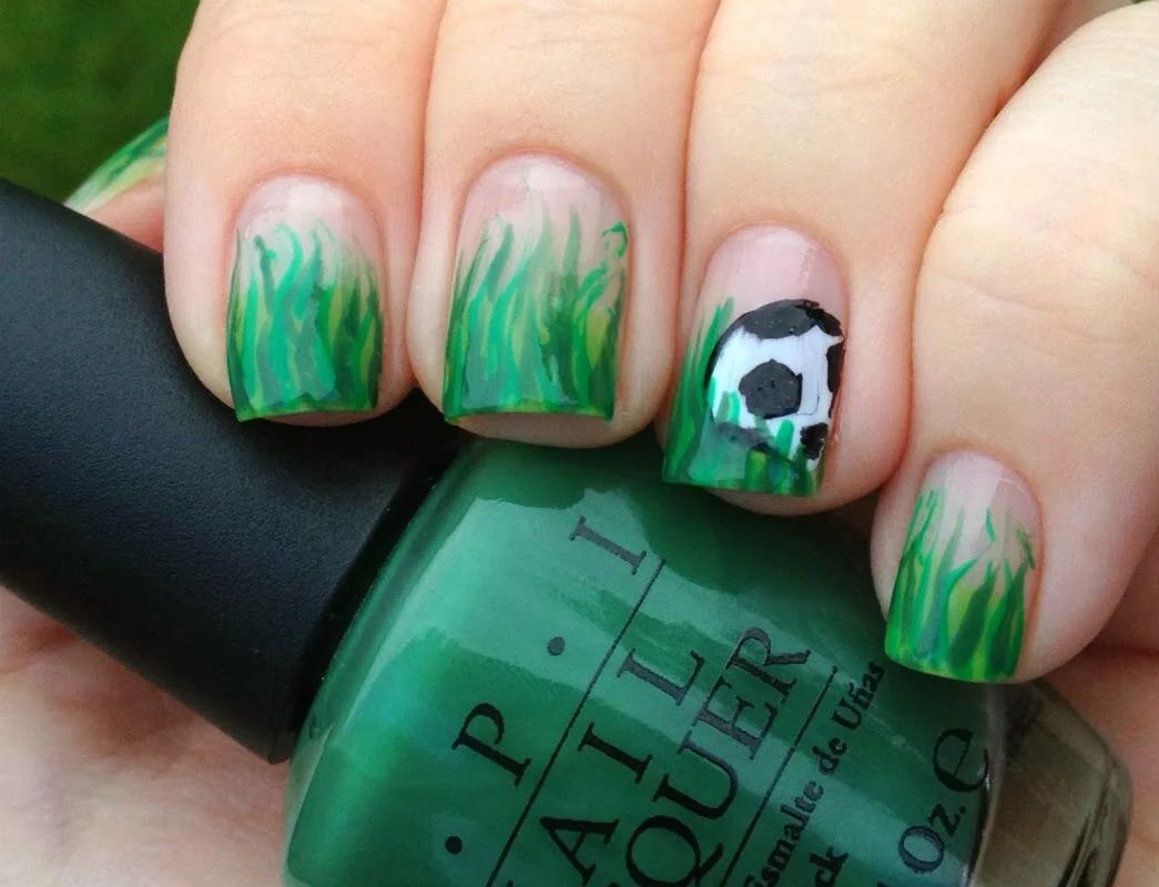 Soccer Field Visual Idea Soccer Field Visual Idea — Soccer Nails