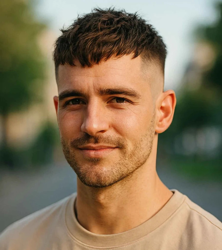 Brown Visual Idea Brown Visual Idea — Mens Hairstyles