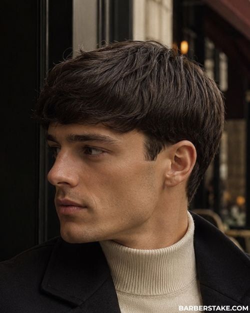 Polished Mod Cut With Short Fringe