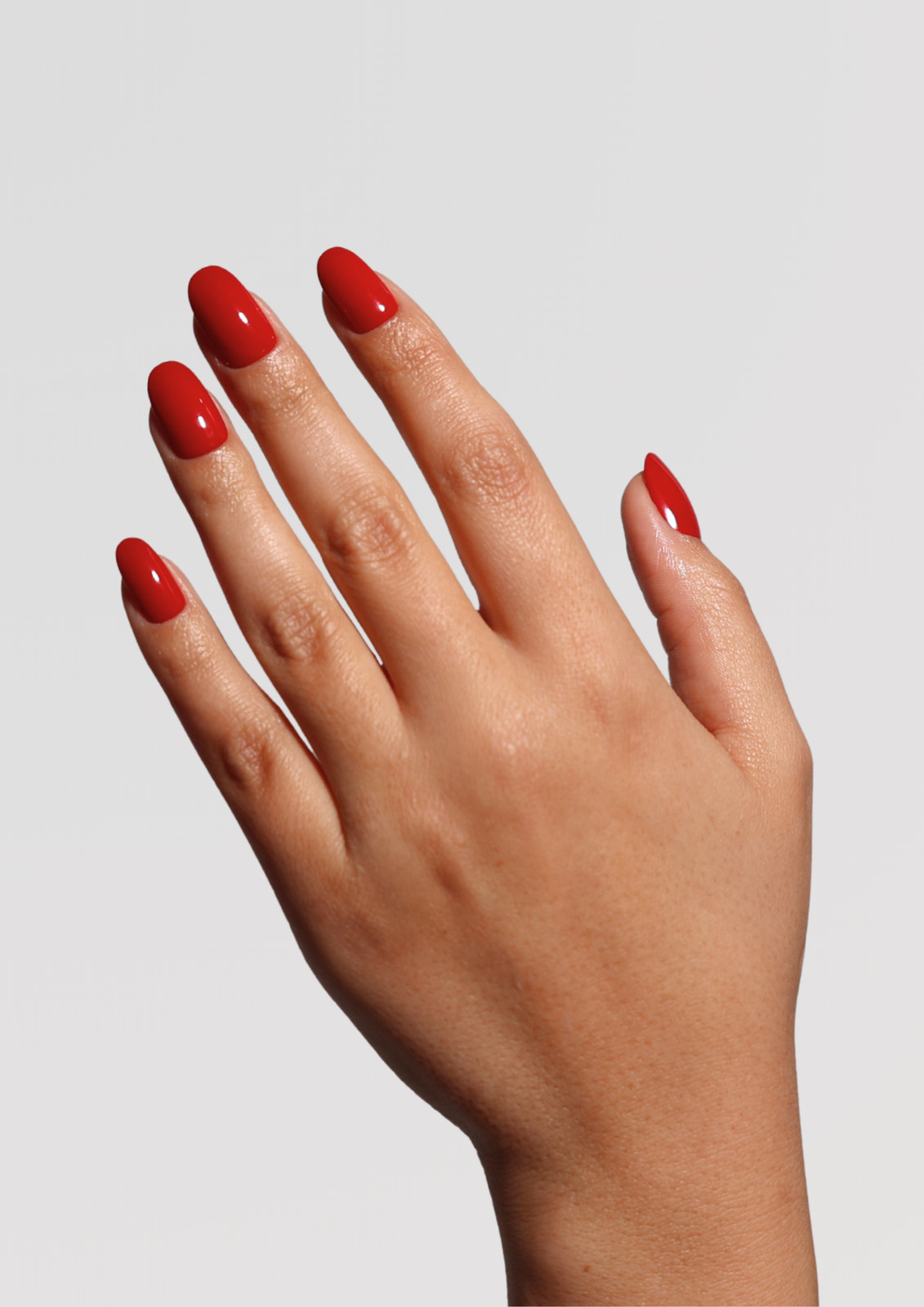 Classic Red Medium Almond Nails Classic Red Medium Almond Nails — Gym Nails