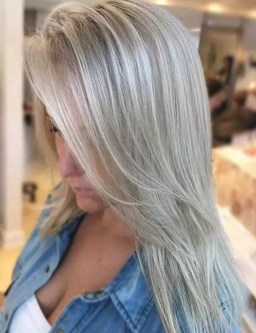 No Bangs Subtle Lowlights in Ash Blonde No Bangs Subtle Lowlights in Ash Blonde — Lowlights on Blonde Hair
