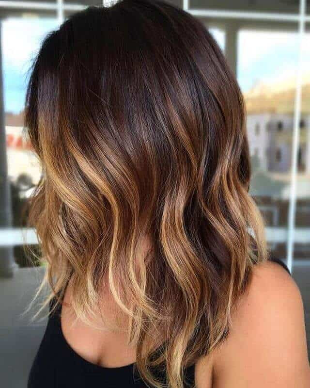Lob Visual Idea — Ombre Hair
