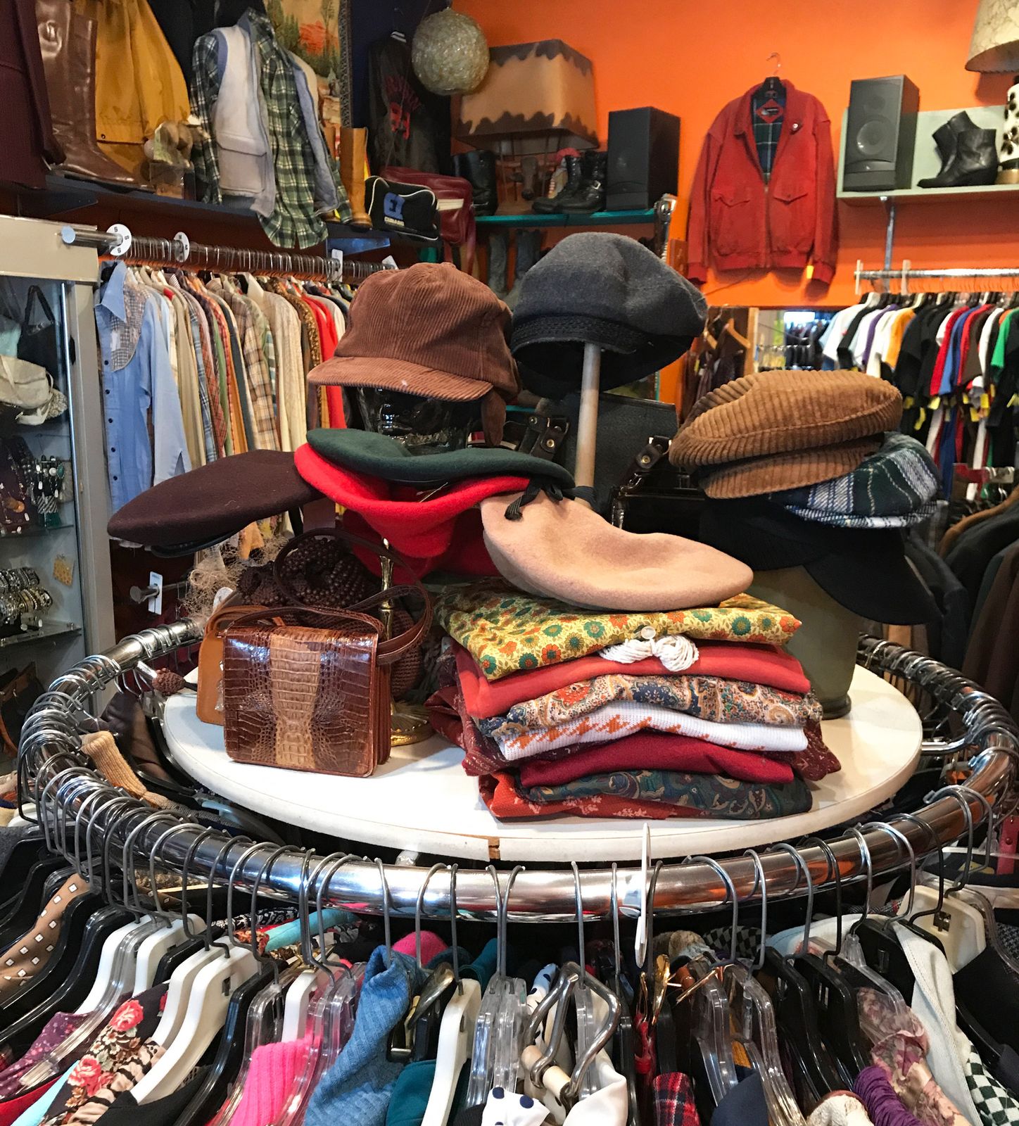 Thrift Store Textures: Hats, Bags, and Fabrics Thrift Store Textures: Hats, Bags, and Fabrics — Boston Outfits