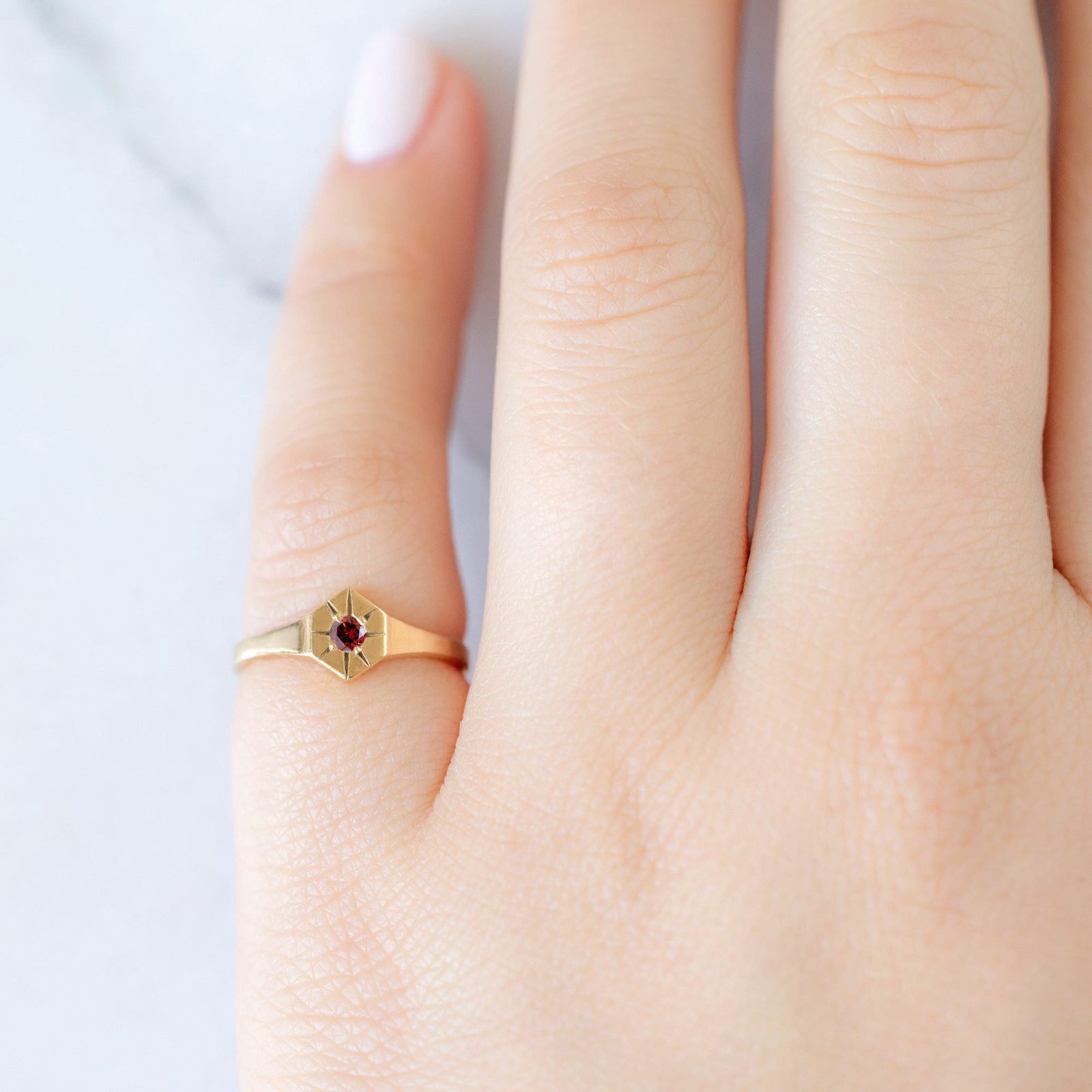 Casual Everyday Outfit Idea Casual Everyday Outfit Idea — Signet Rings