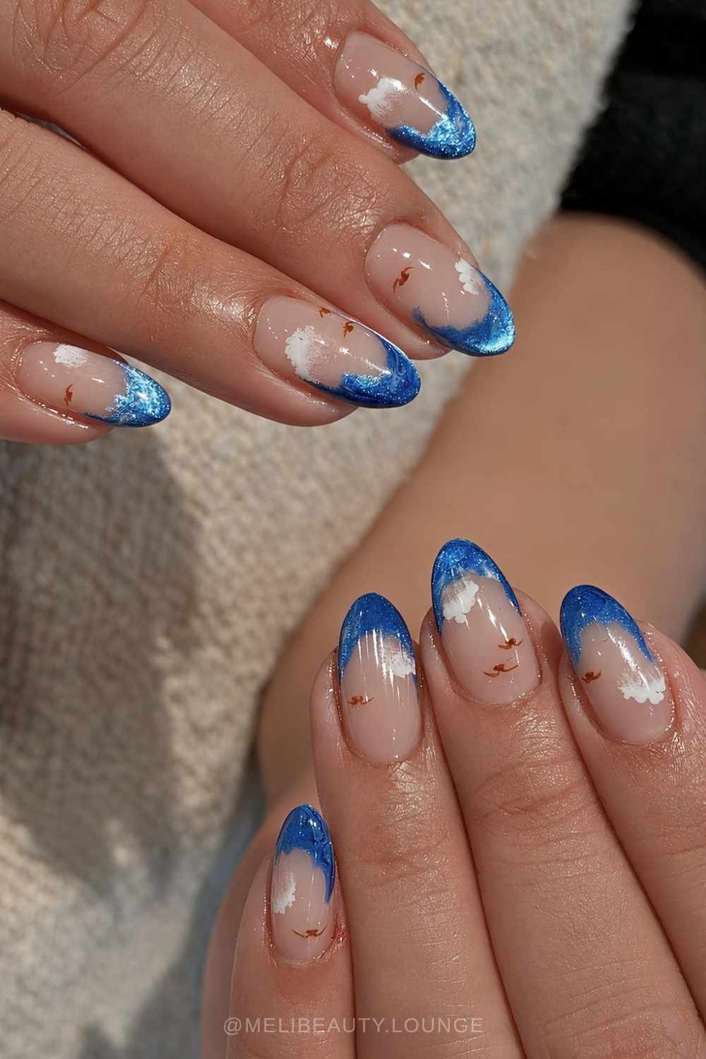 Summer Visual Idea Summer Visual Idea — Cloud Nails