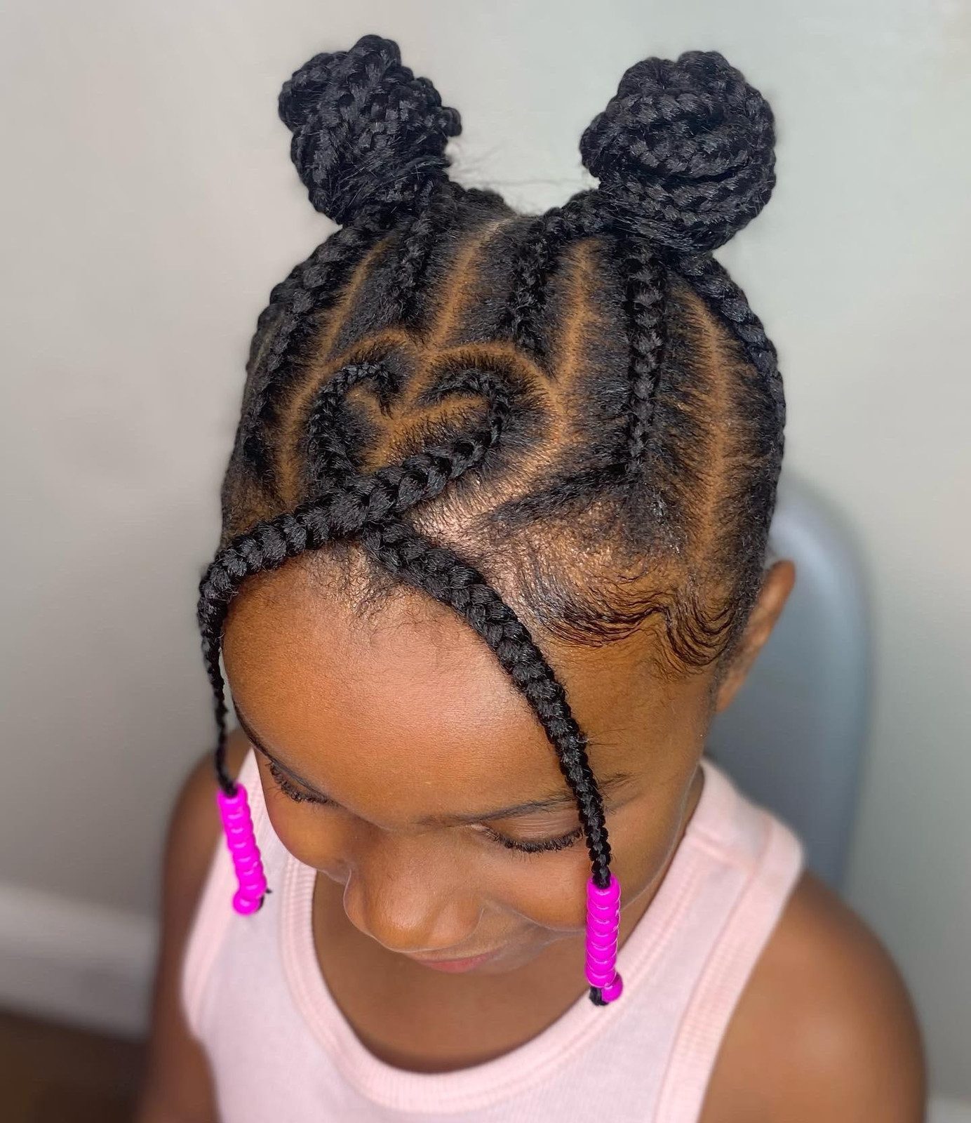 Shoulder Visual Idea Shoulder Visual Idea — Little Girl Braids