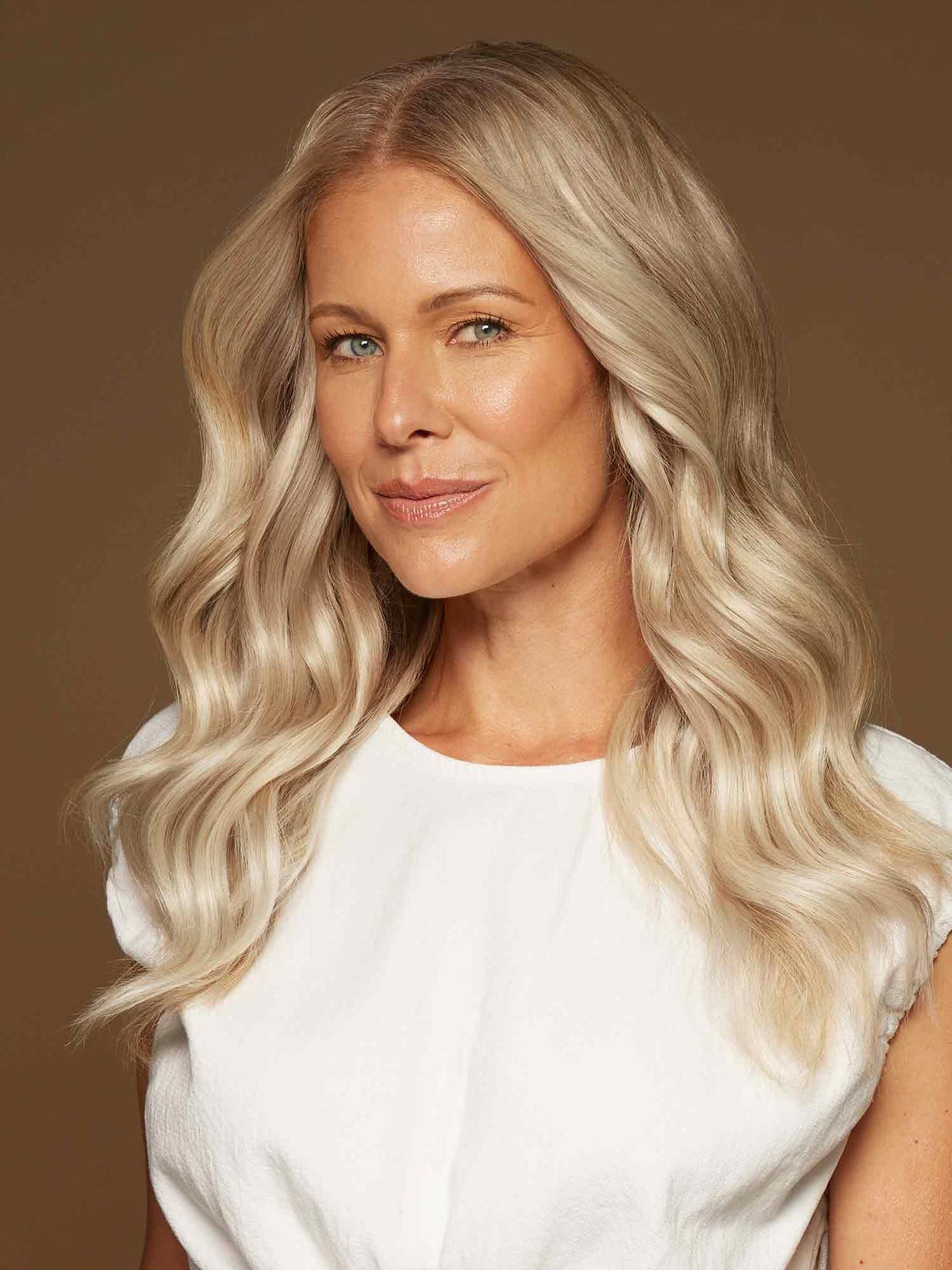 Beige Blonde Balayage Halo® (16 inch, 140 grams) - Luxy® Hair