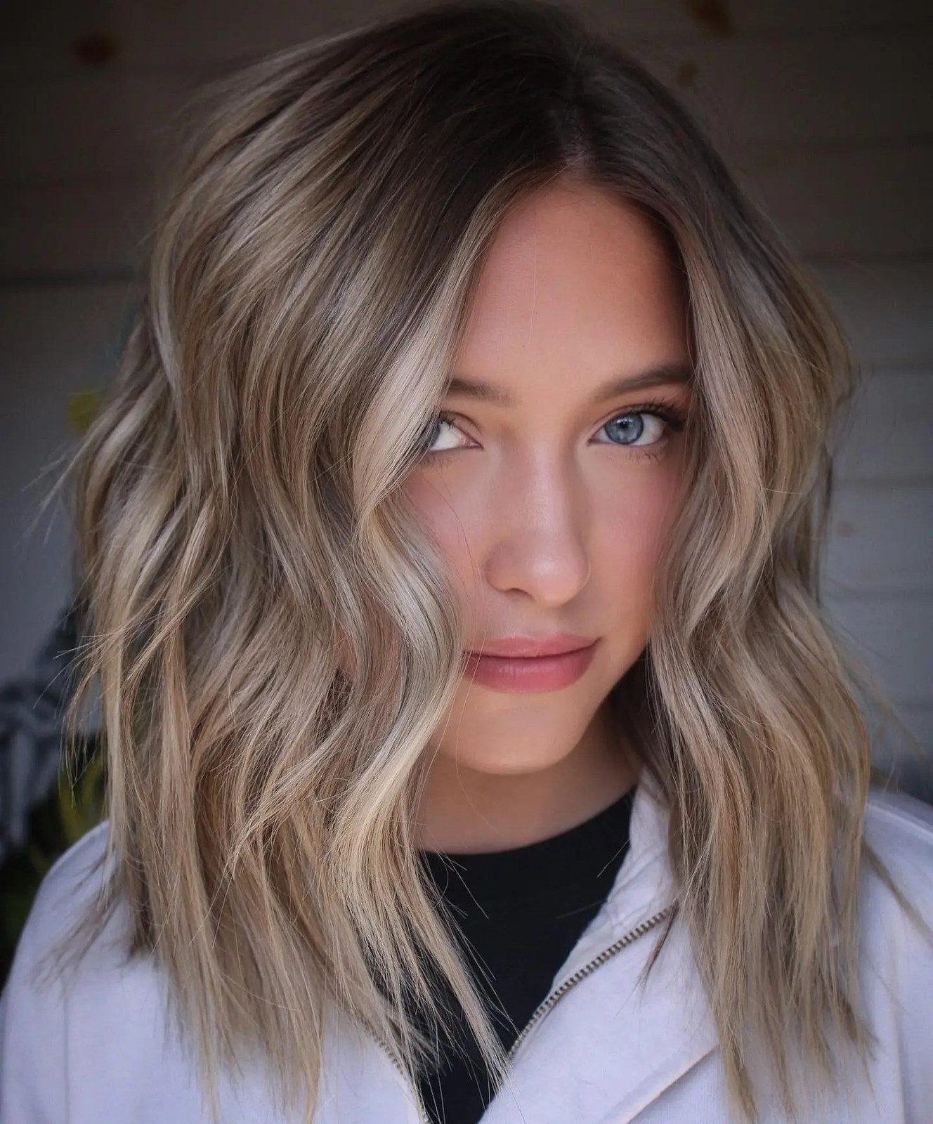 Mid-Back Length Visual Idea Mid-Back Length Visual Idea — Dirty Blonde