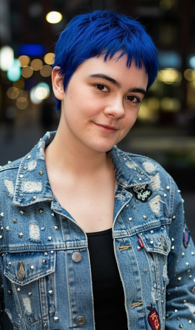Cobalt Blue Visual Idea Cobalt Blue Visual Idea — Blue Hair