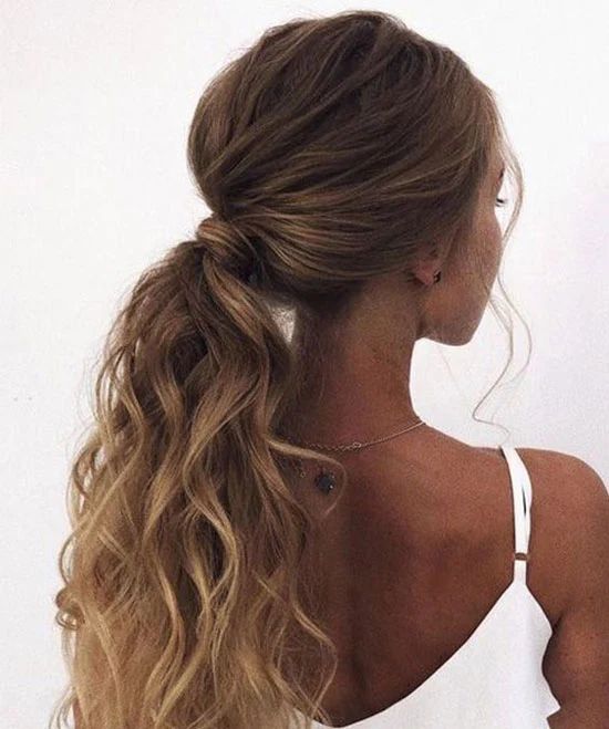 Honey Blonde With Dark Roots Visual Idea — Sweet 16 Hairstyles