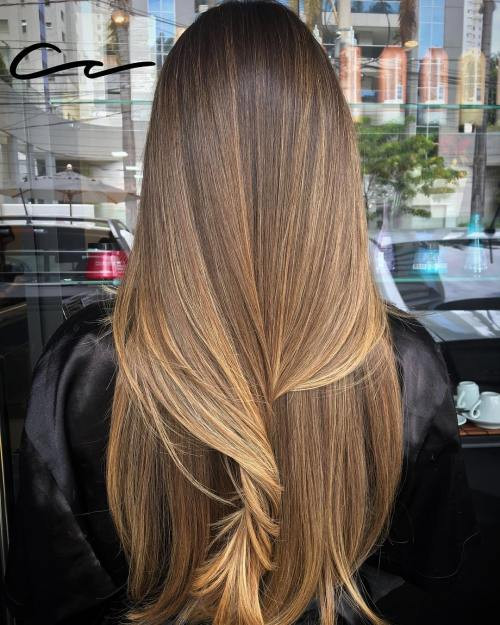 Light Brown Balayage With Caramel & Honey Light Brown Balayage With Caramel & Honey — Light Brown Hair