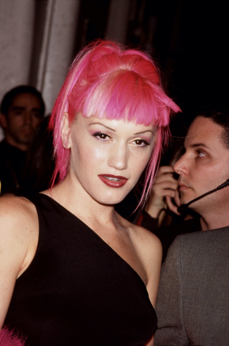Bright Pink Choppy Shag — Y2K Hairstyles