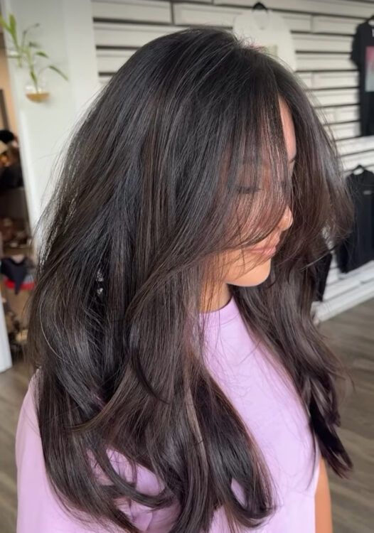Shoulder To Collarbone Visual Idea — Long Haircuts