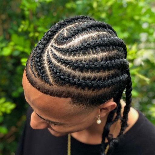 Straight Thick Visual Idea Straight Thick Visual Idea — Braids for Men