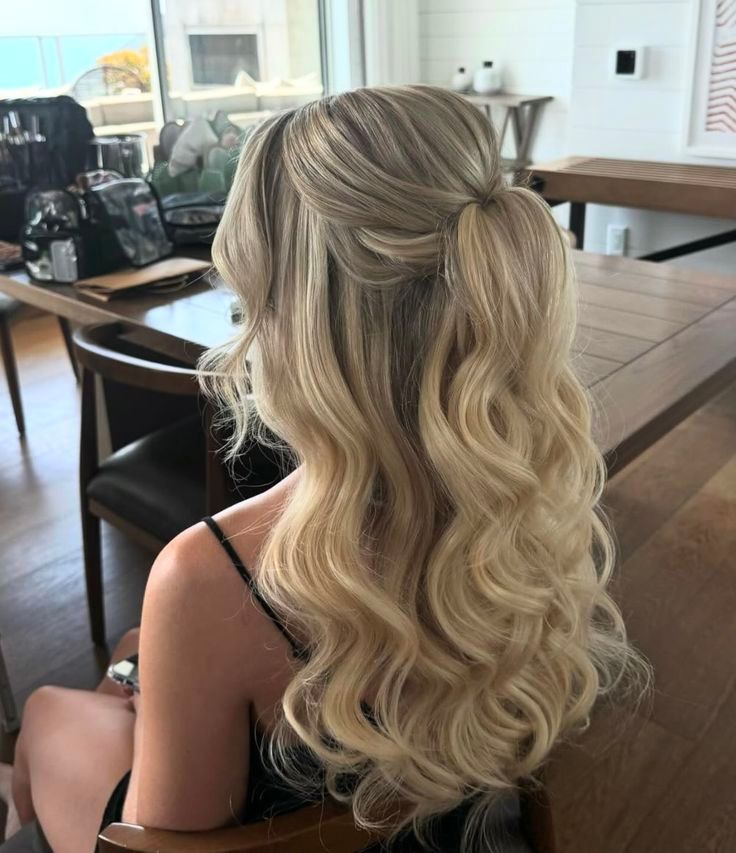 Dark Brown With Subtle Ombre Visual Idea — Prom Hairstyles